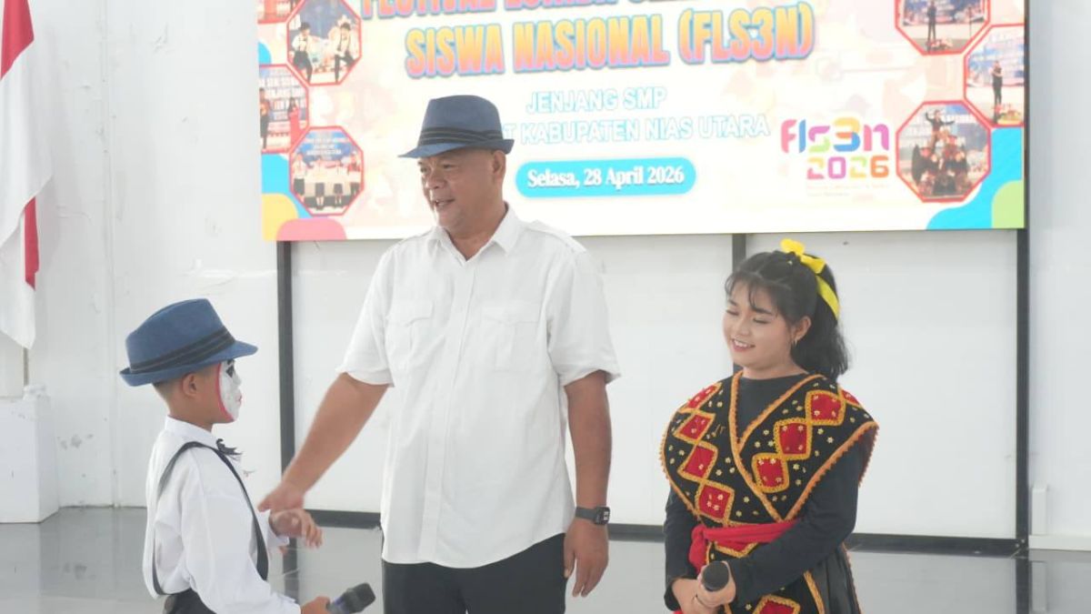 Pemkab Nias Utara Gelar FLS3N SMP 2026, Wadah Kembangkan Bakat Seni dan Sastra Siswa